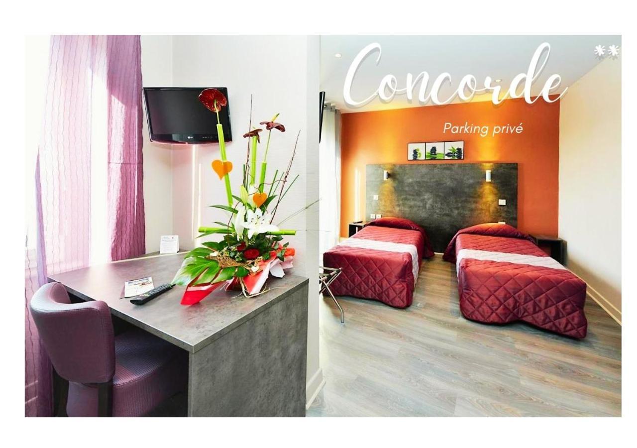 Hotel Concorde - Rodez Centre Ville Bagian luar foto