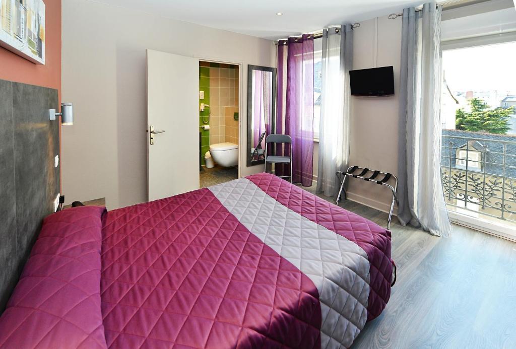 Hotel Concorde - Rodez Centre Ville Ruang foto
